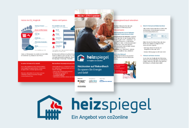 Heizspiegel-Flyer 2023.